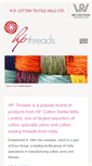 Mobile Screenshot of hpthreads.com